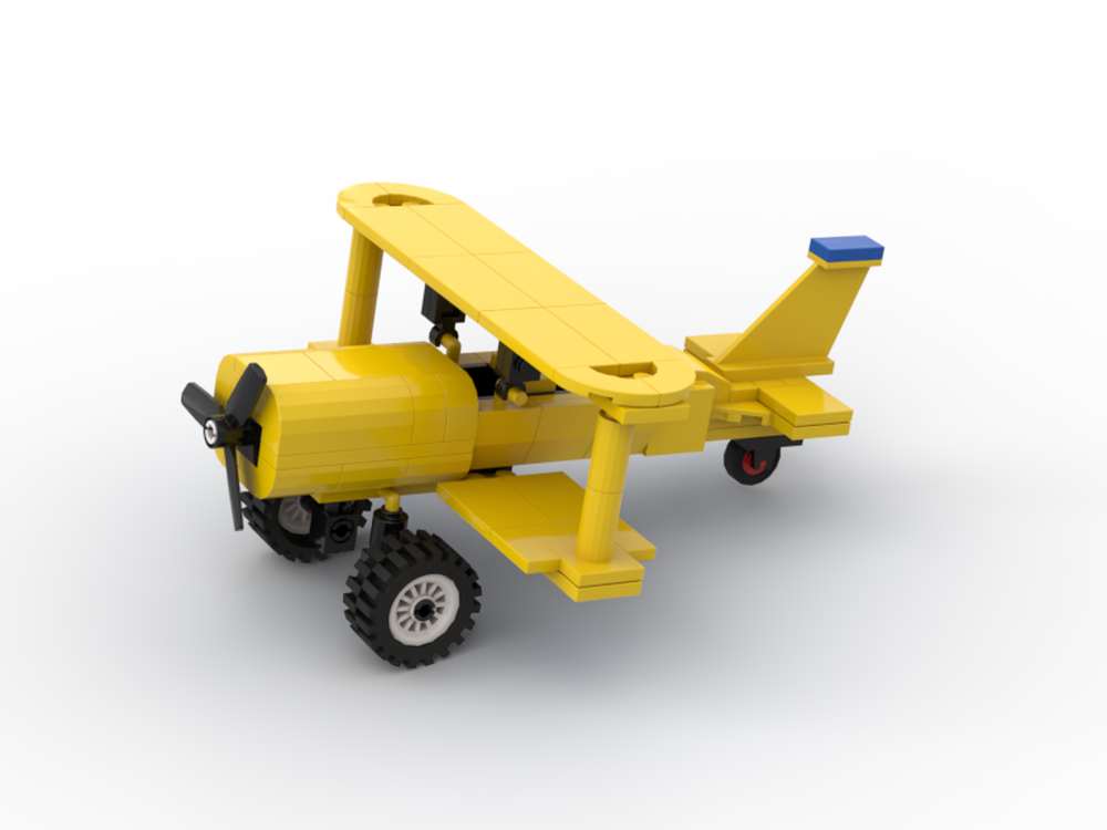 Lego Moc Boeing Stearman Model By Bricksbyknox Rebrickable Build