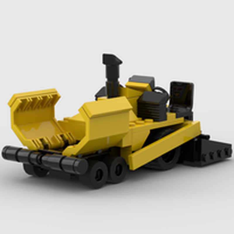 LEGO MOC Asphalt Paver By JIDBrickCreations Rebrickable Build With LEGO