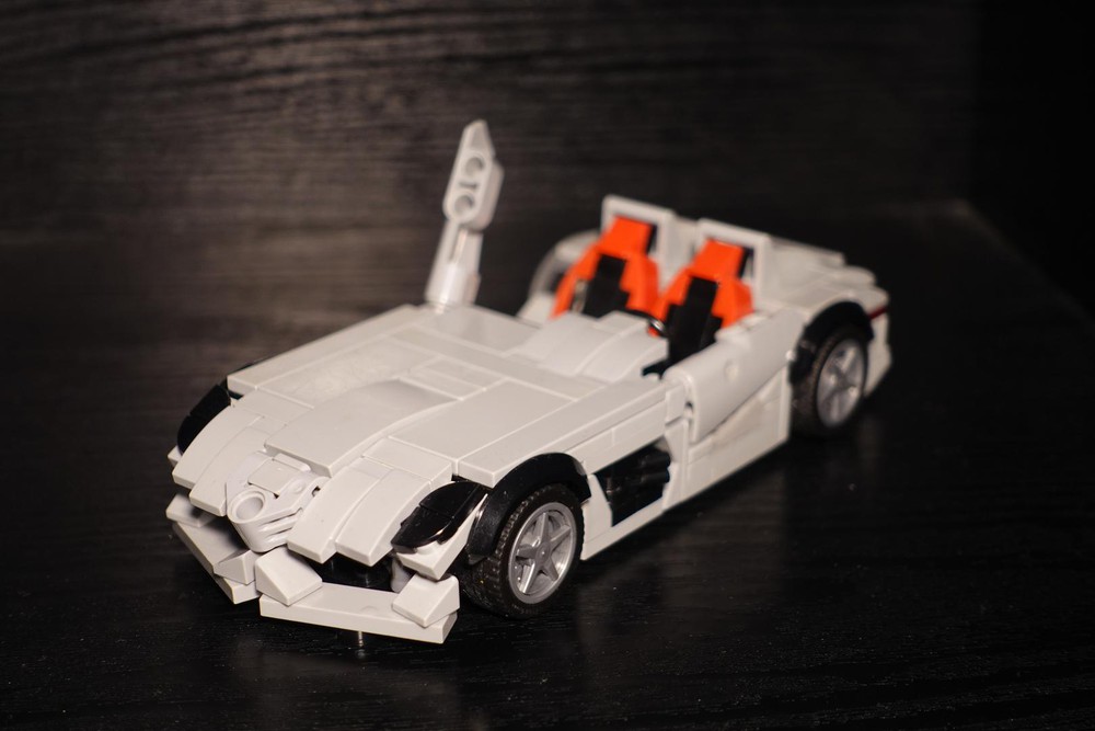 Lego Moc Mercedes Slr Mclaren Stirling Moss By Legofan Rebrickable