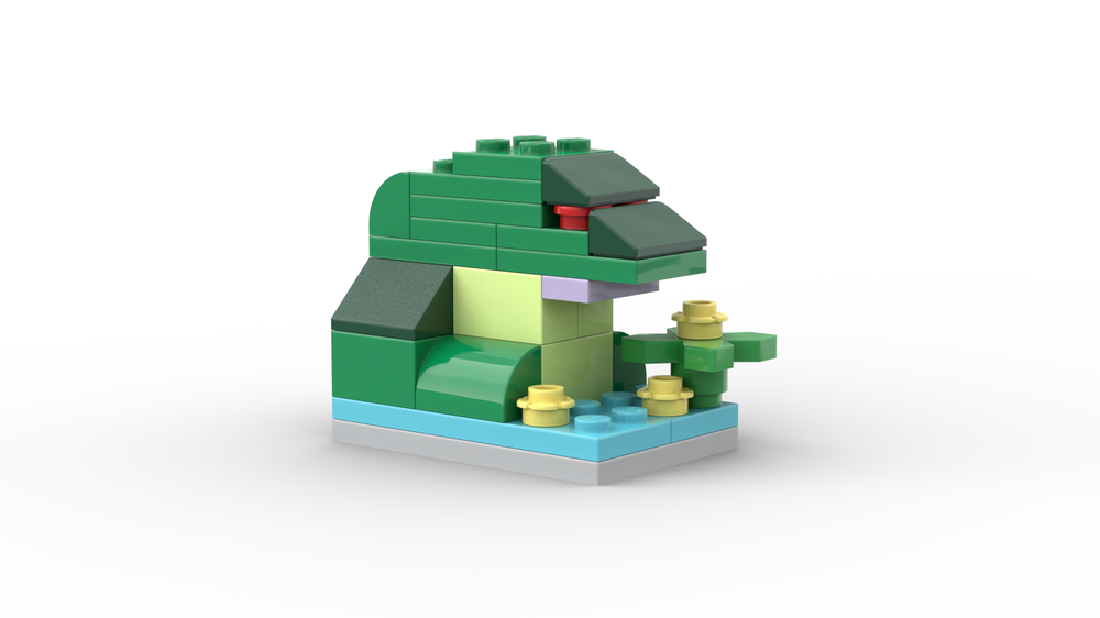 LEGO MOC 11035 Frog By Lenarex Rebrickable Build With LEGO