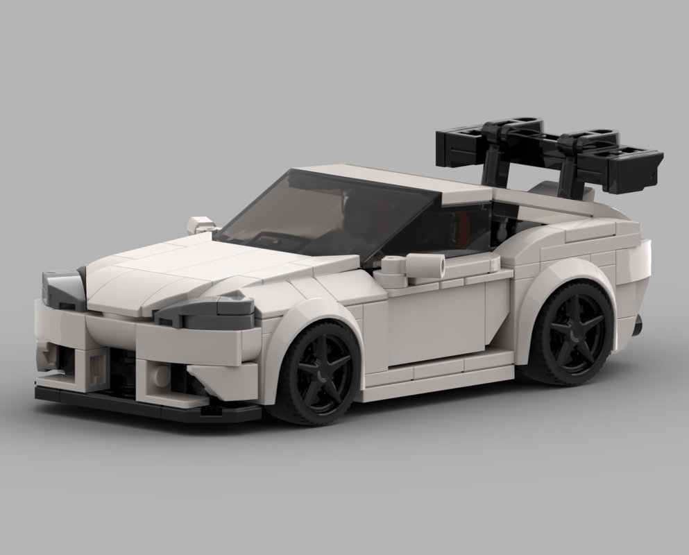 LEGO MOC Toyota Supra Mk5 By BrickworksRC Rebrickable Build With LEGO