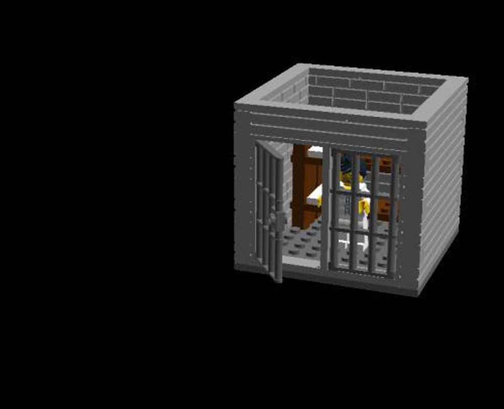 LEGO MOC Prison Vignette By Blackwellj Rebrickable Build With LEGO