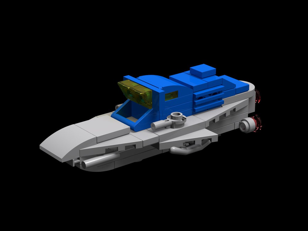 LEGO MOC NCS Patrol Ship By PsiborgVIP Rebrickable Build With LEGO