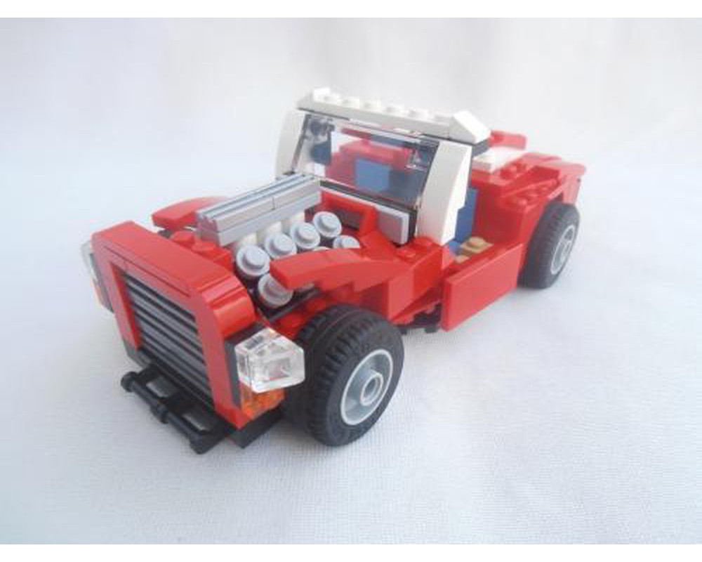 lego moc-3433 5867 hot rod (creator 2015)