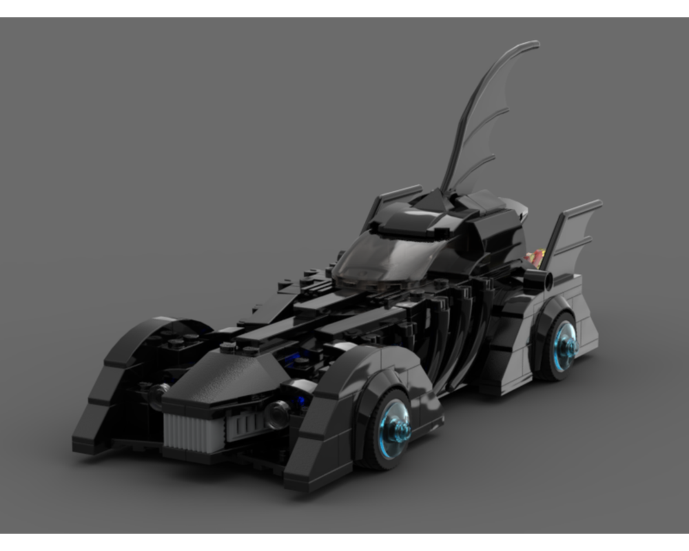 Lego Moc Batman Forever Batmobile By Bens Bricks Rebrickable Build