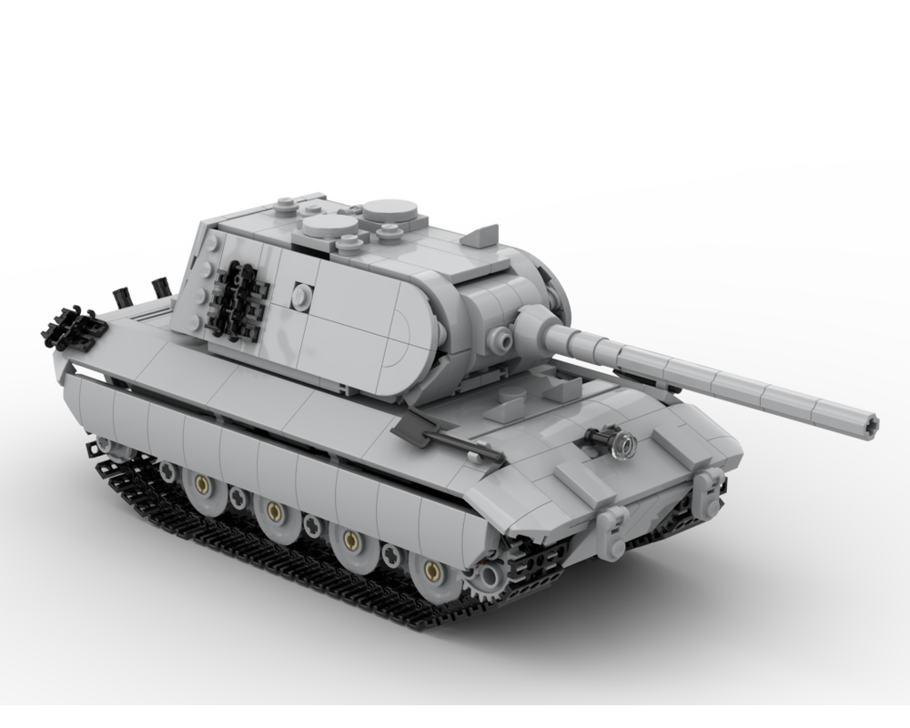 Lego Moc E Super Heavy Tank By Gunsofbrickston Rebrickable