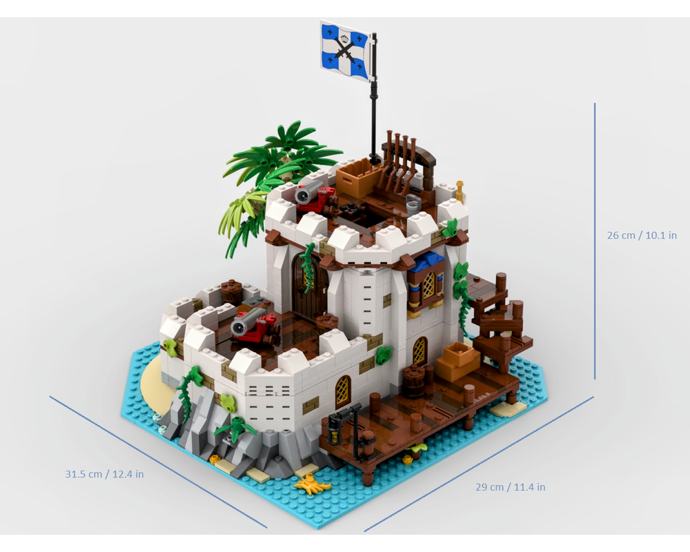 Lego Moc Imperial Fortified Outpost By Llucky Rebrickable Build