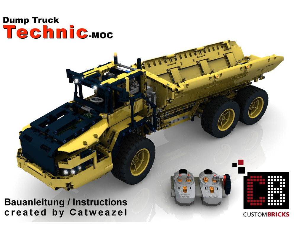 moc - custom rc dump truck