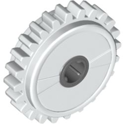 Lego Part Technic Gear Tooth Clutch With Dark Bluish Gray