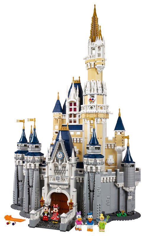 Lego The Disney Castle Disney Rebrickable Build With