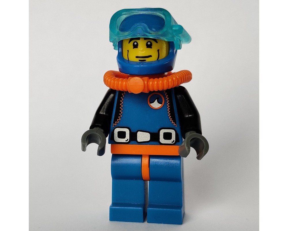 Lego Set Fig Deep Sea Diver Cmf Rebrickable Build With Lego