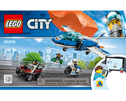 lego set 60208-1 - sky police parachute arrest