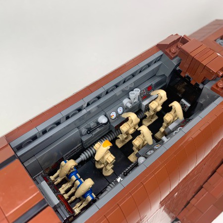 Lego Moc Ucs Mtt With Droid Rack Trade Federation Version By The