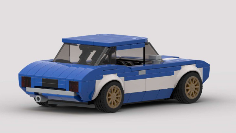 Lego Moc Brian O Conners Ford Escort Mk From Fast Furious By