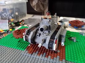 Lego Moc Warhammer K Leman Russ By Mikey Rebrickable Build