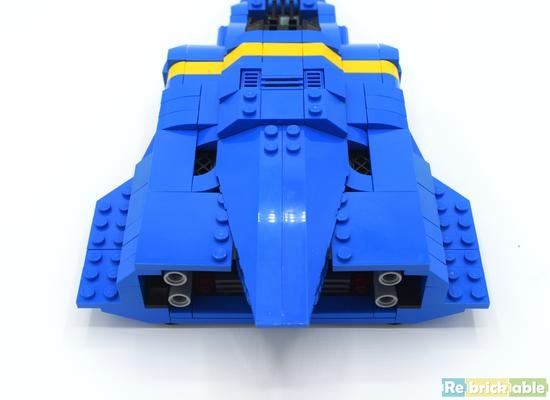 MOC Review: MOC-78824 - Blue Falcon (F-Zero) | Rebrickable - Build