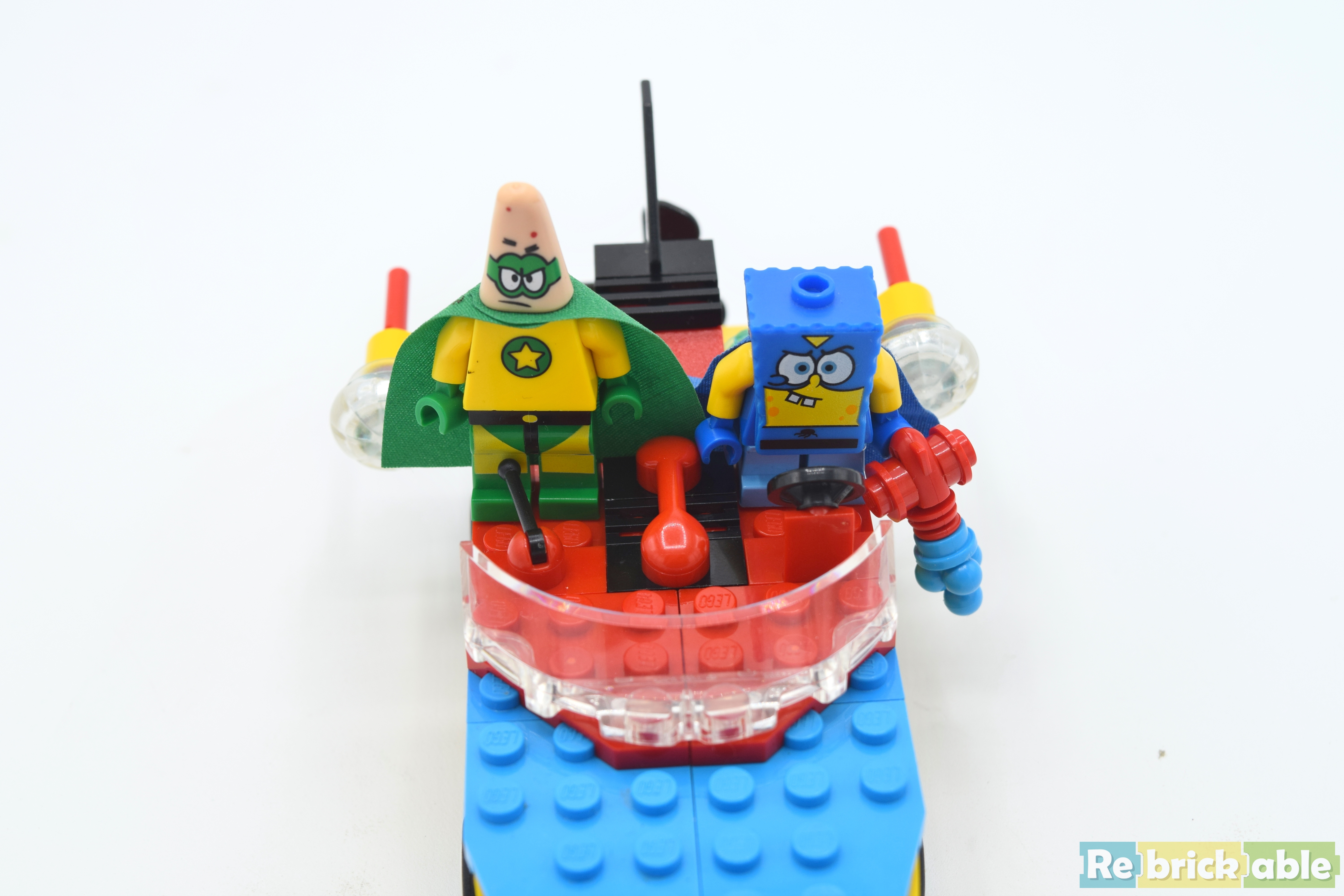 Lego spongebob 2024 superhero