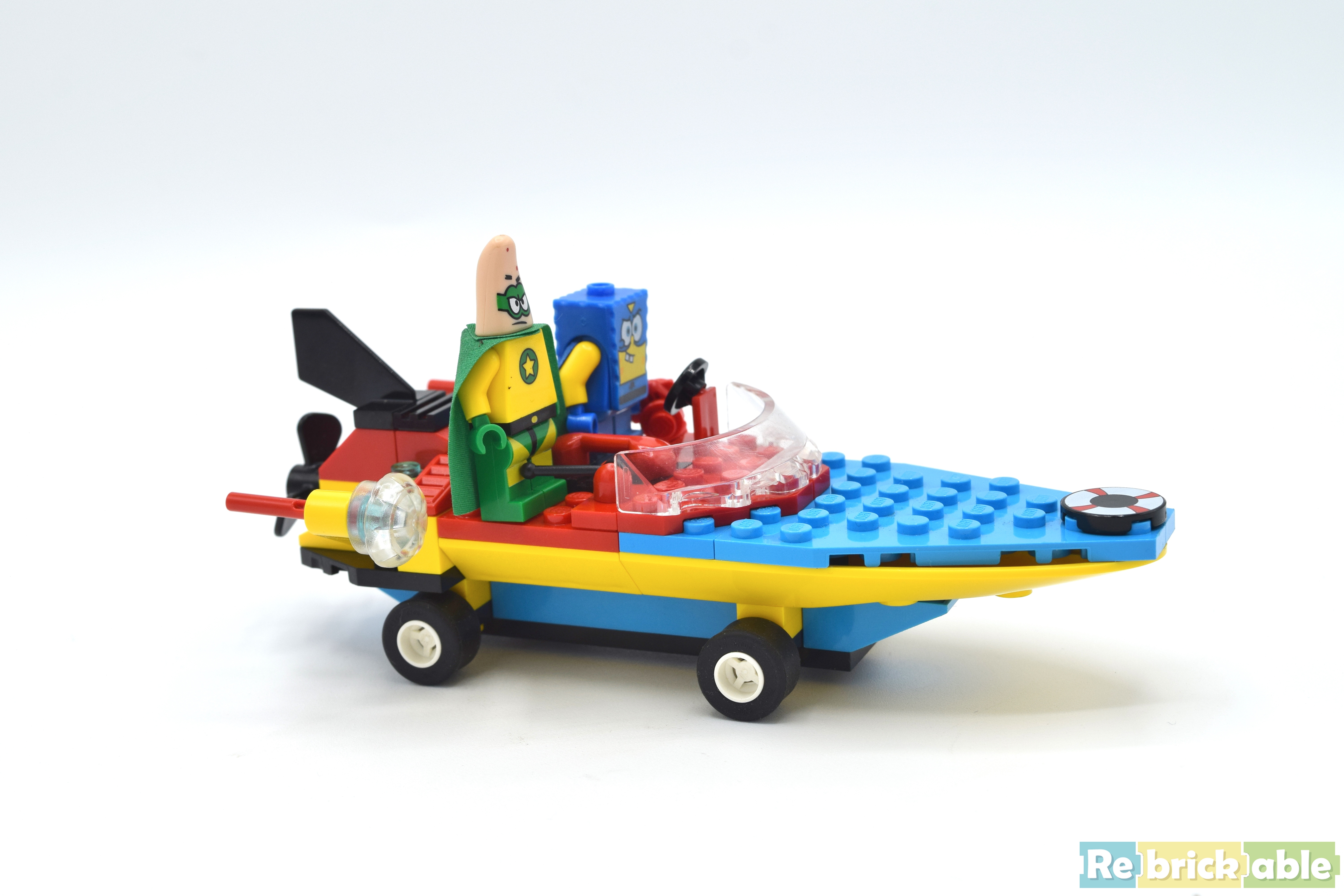 NO BRICKS LEGO 3815 SPONGEBOB "HEROES OF THE DEEP" INSTRUCTION MANUAL