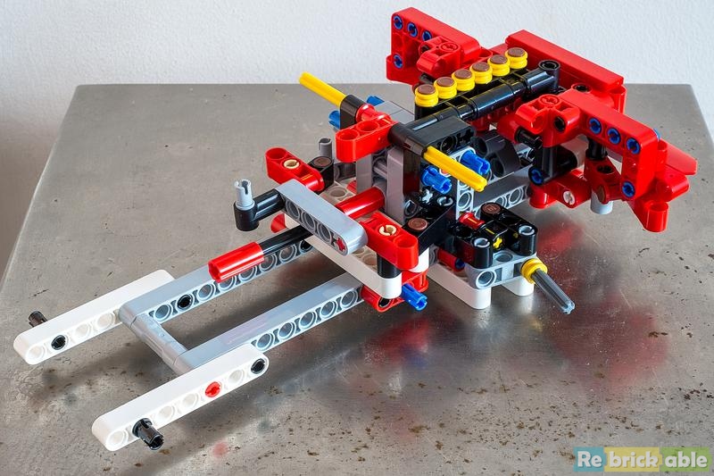 42098 C Rotator Tow Truck - Engine and Front Axle