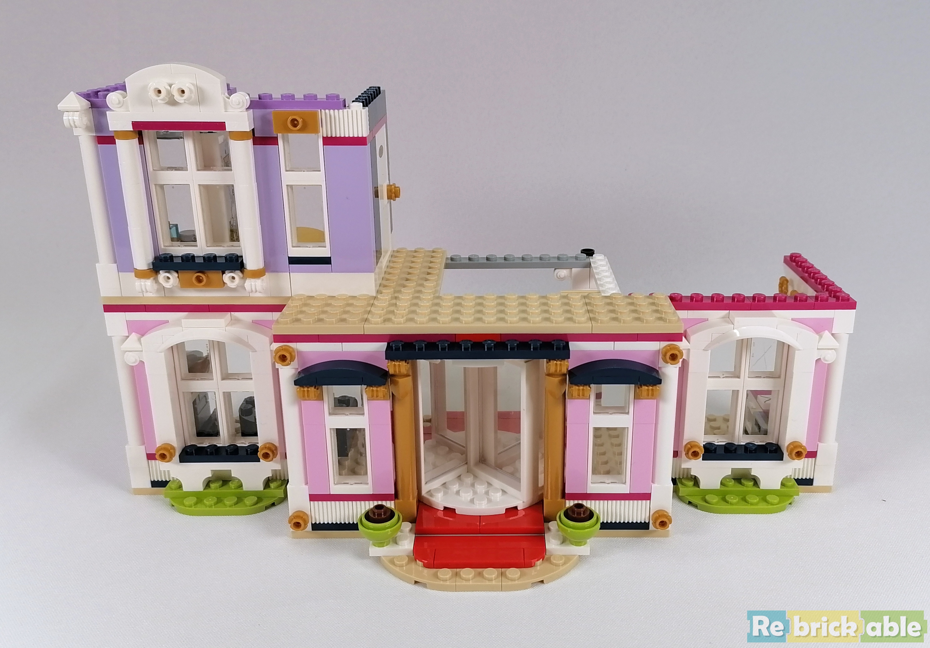 Review: 41684-1 - Heartlake City Grand Hotel | Rebrickable - Build with ...