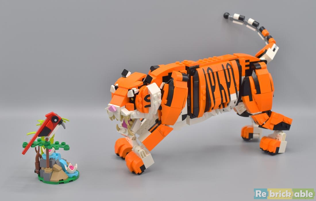 budget Brace Forgænger Review: 31129-1 - Majestic Tiger | Rebrickable - Build with LEGO