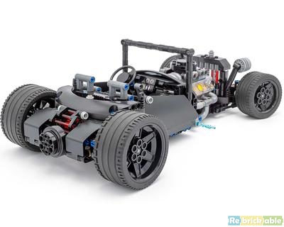 Review: MOC-97879 Bucket Hot Rod – 42127 Alternate | Rebrickable ...