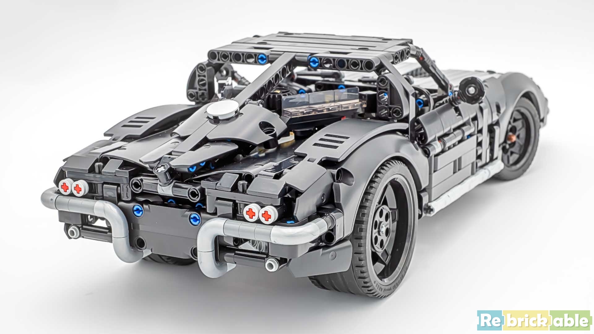 Lego technic corvette online review