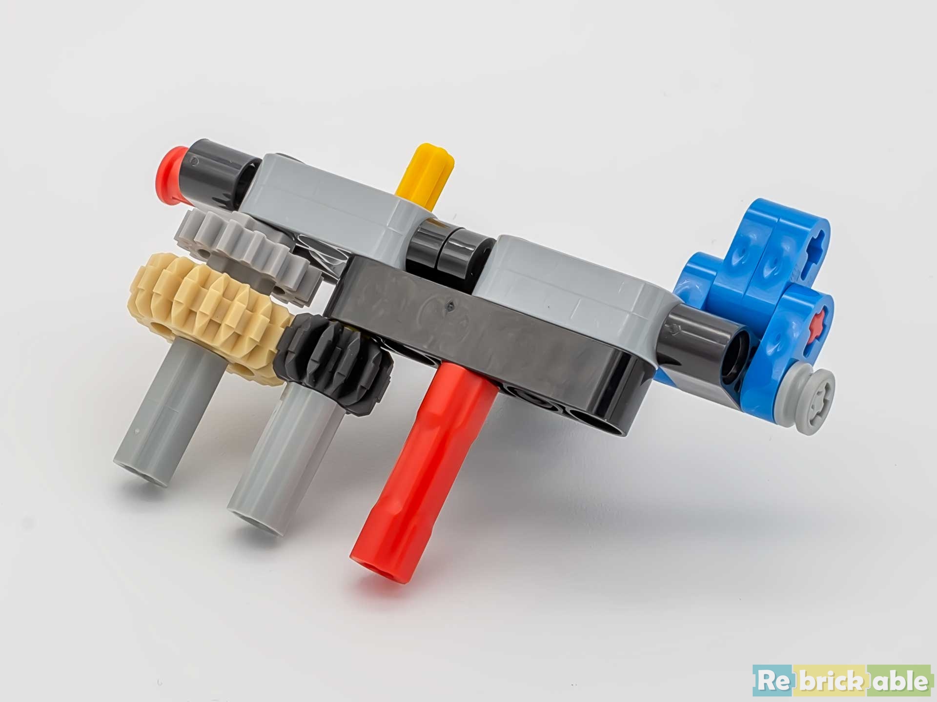 LEGO MOC 42110 C model - Jeep Wrangler Bruiser Conversion by
