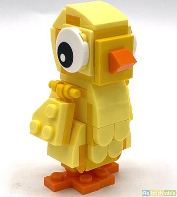 Review: 40527-1 - Easter Chicks | Rebrickable - Build with LEGO