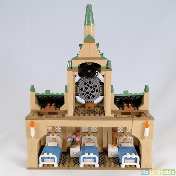 LEGO Harry Potter Hogwarts Hospital Wing 76398 Building Toy Castle Kit with  Clock Tower, The Prisoner of Azkaban, Includes Harry Potter, Hermione