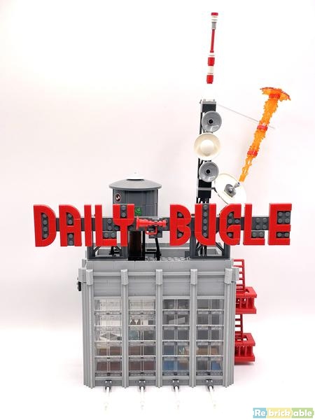 LEGO Marvel Spider-Man 76178 Daily Bugle (Part 1: The build) [Review] - The  Brothers Brick