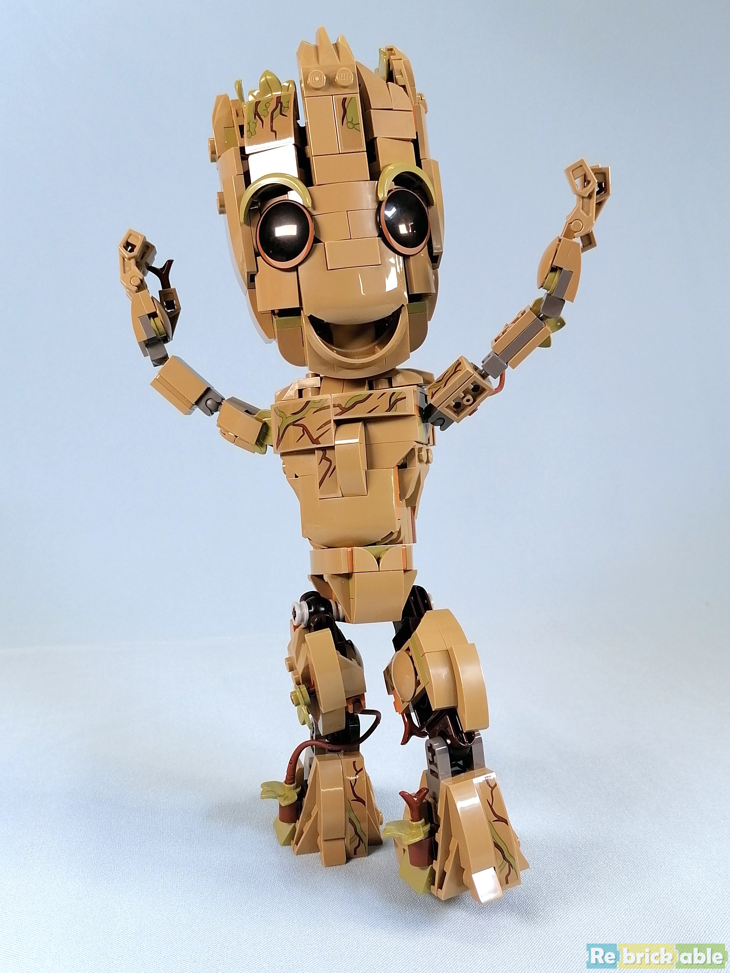 Review LEGO Marvel 76217 I Am Groot - HelloBricks