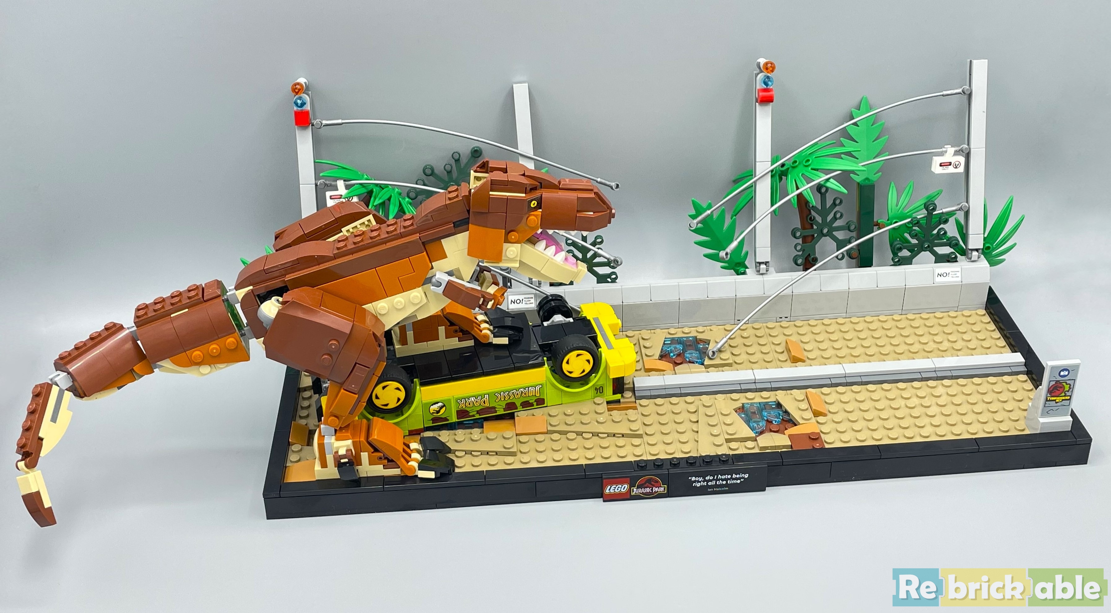 Review T Rex Breakout Rebrickable Build With Lego