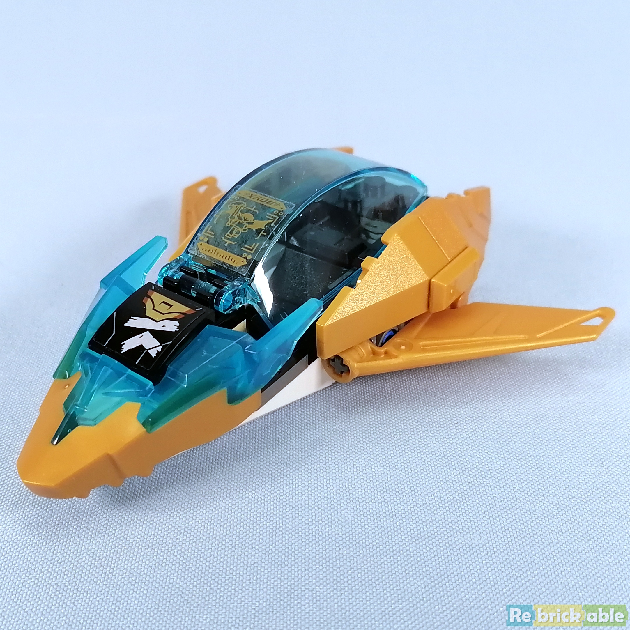 Review: 71770-1 - Zane's Gold Dragon Jet | Rebrickable
