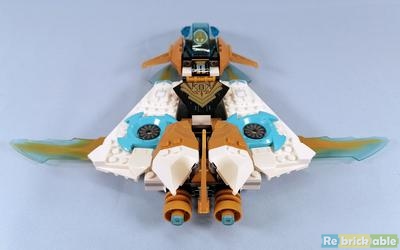 Review: 71770-1 - Zane's Gold Dragon Jet | Rebrickable - Build with LEGO