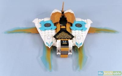 Review: 71770-1 - Zane's Gold Dragon Jet | Rebrickable - Build with LEGO