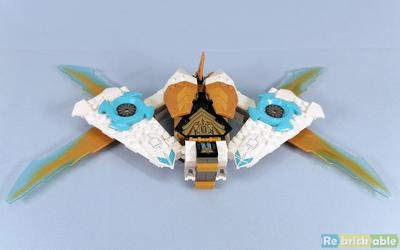 Review: 71770-1 - Zane's Gold Dragon Jet | Rebrickable - Build with LEGO