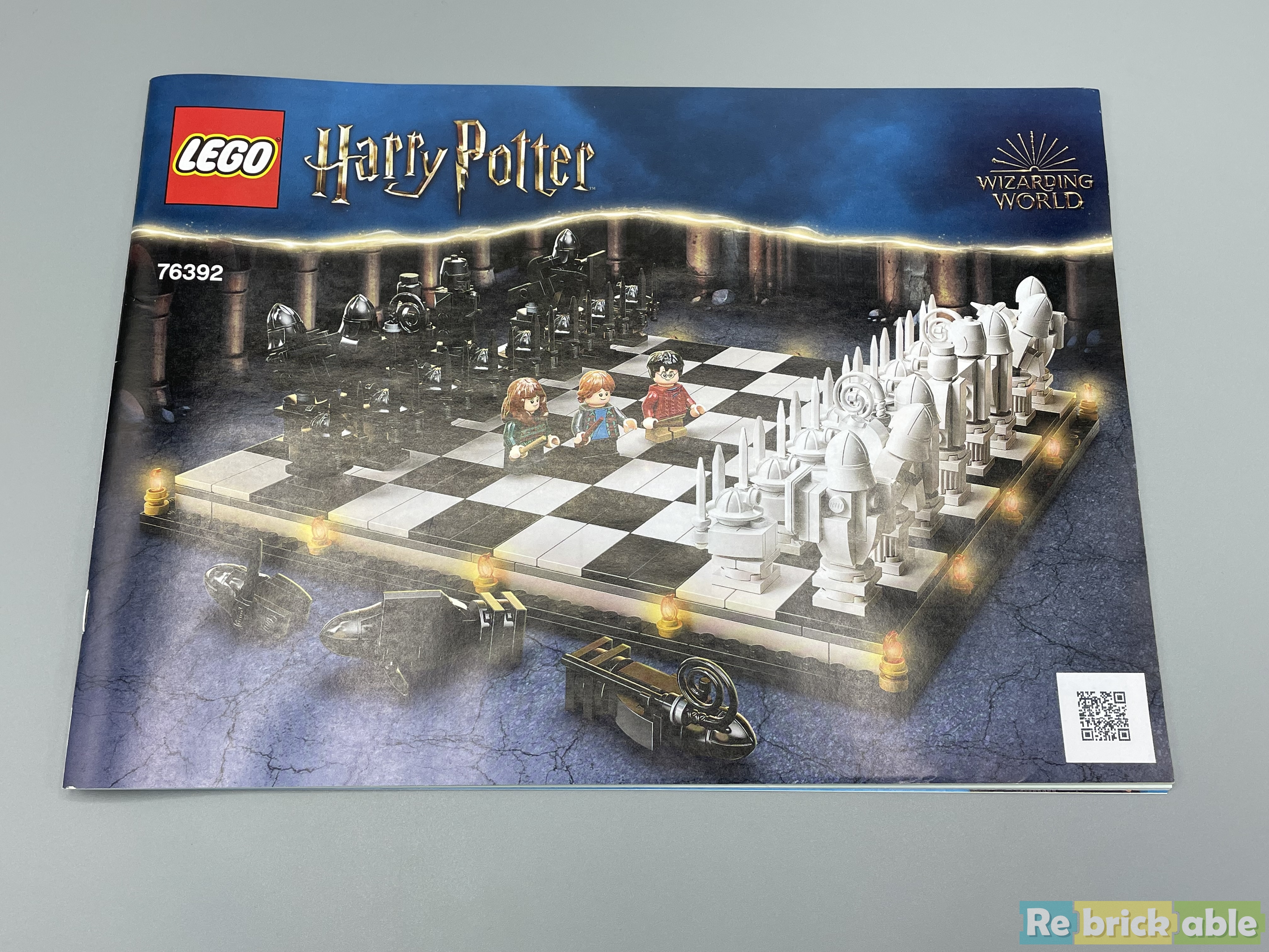 LEGO Harry Potter Hogwarts Wizard's Black and White Chess Pieces ONLY 76392