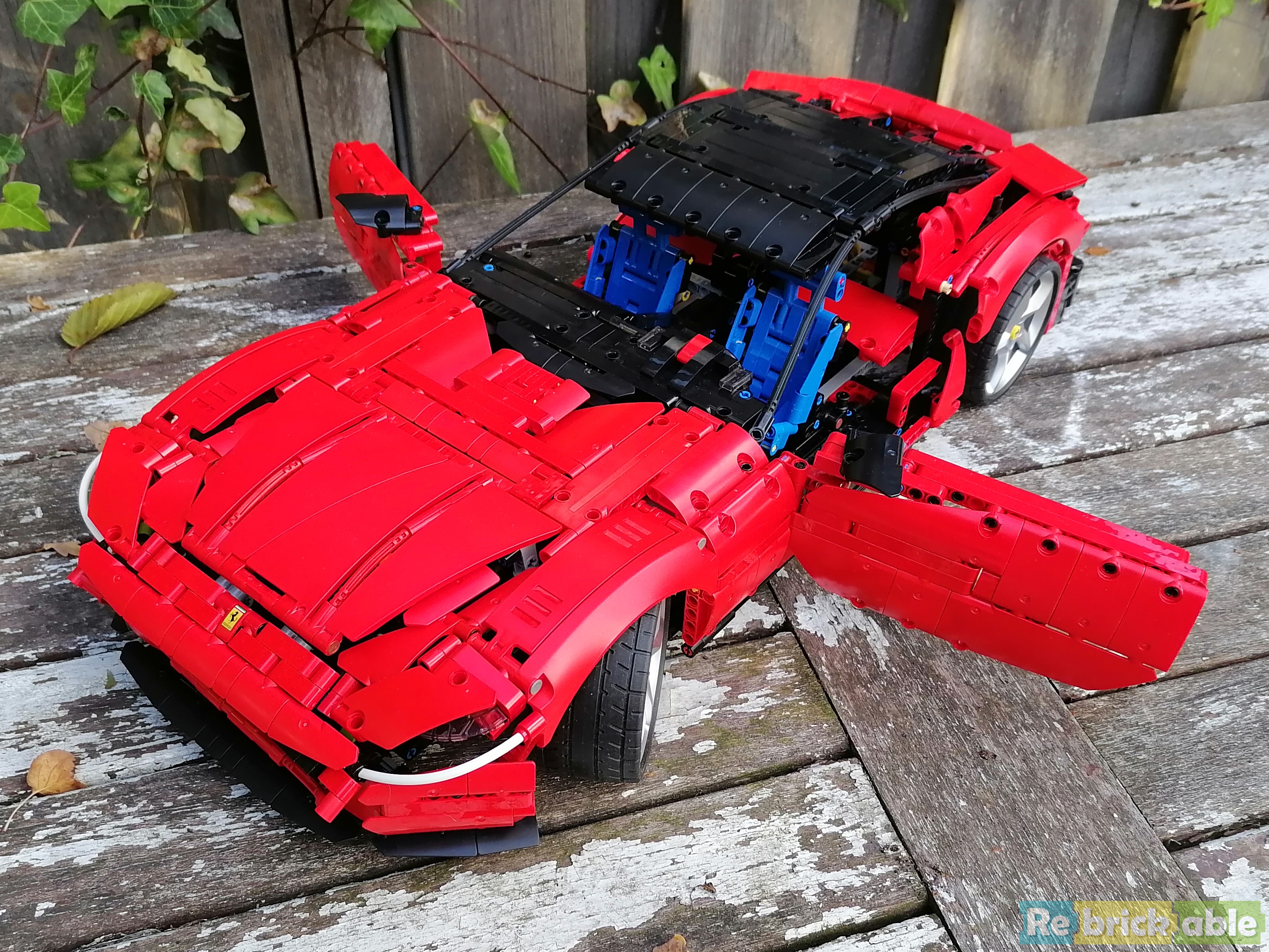 MOC Review: MOC-123054 - Ferrari Roma - 42143 B Model