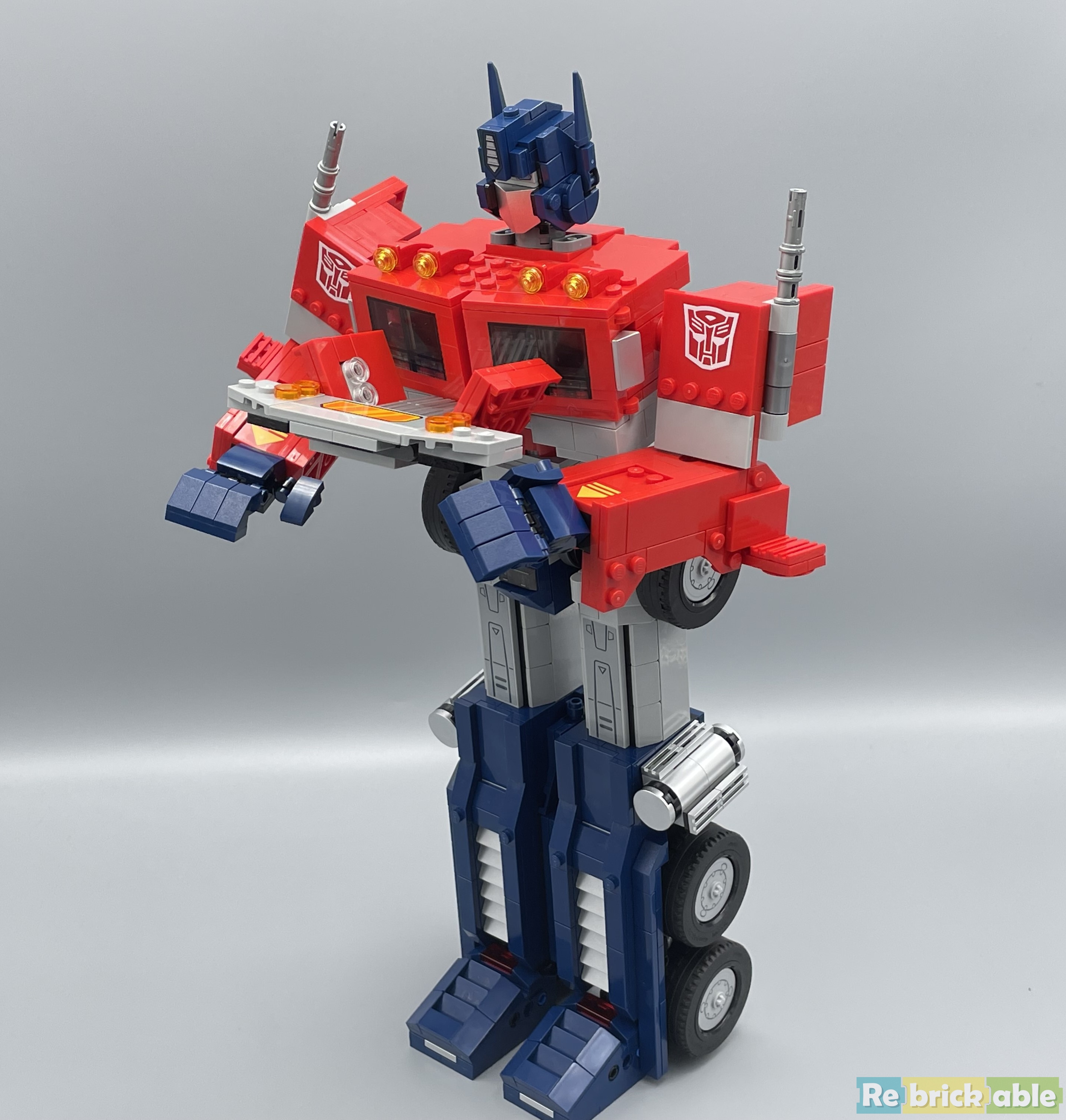 Review: 10302-1 - Optimus Prime | Rebrickable - Build with LEGO