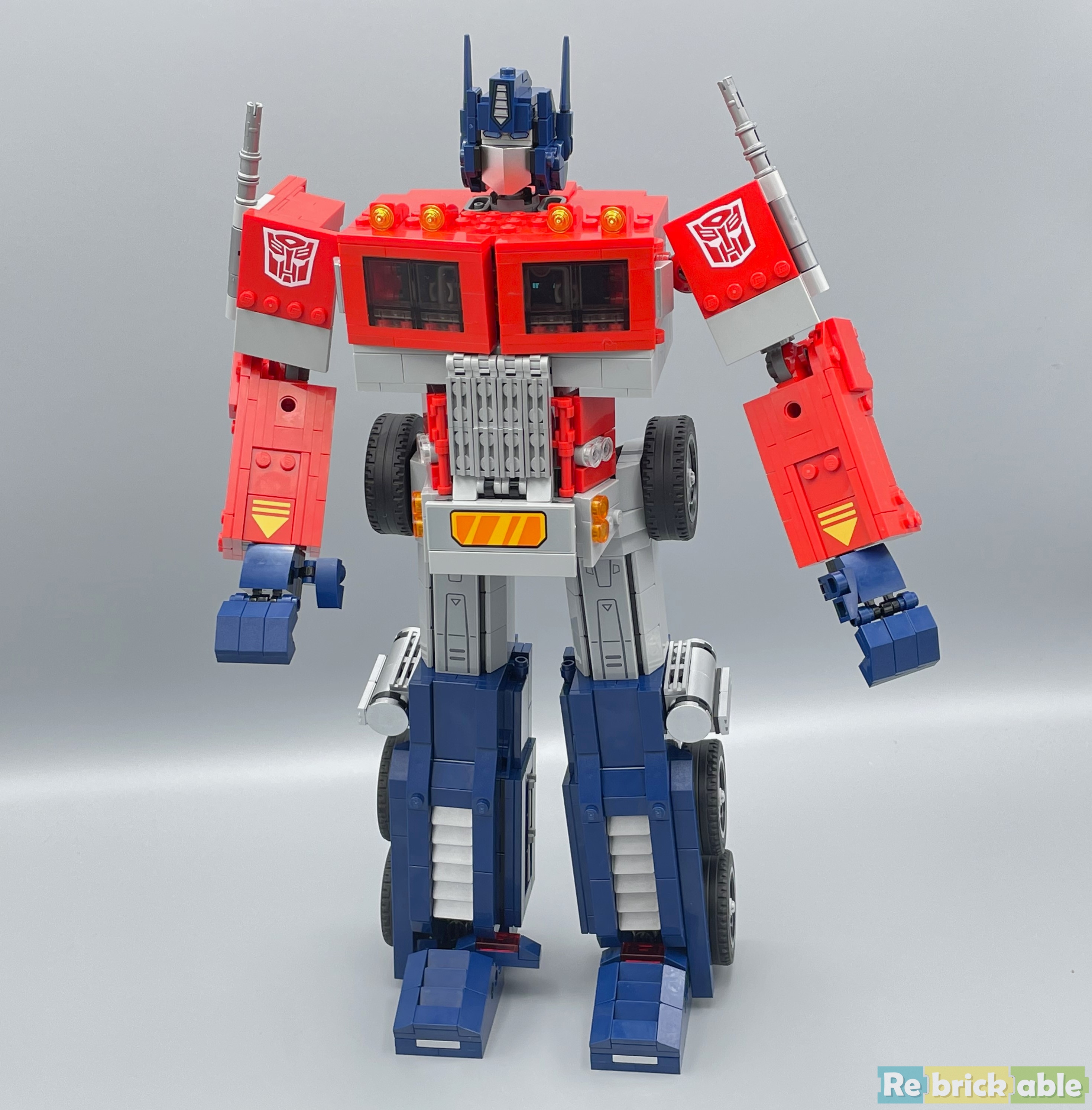 Review: 10302-1 - Optimus Prime | Rebrickable - Build with LEGO