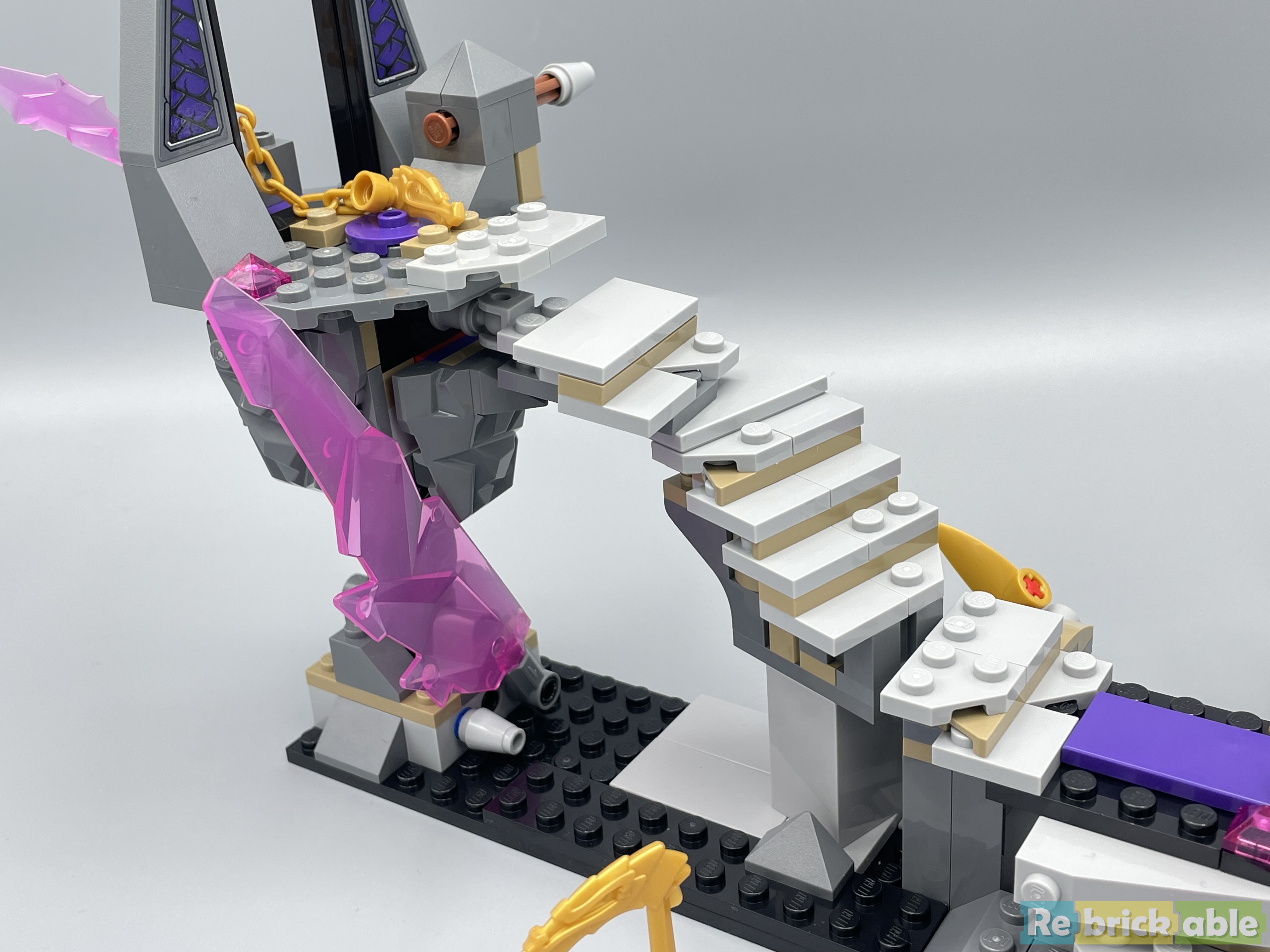 Review: 71771-1 - The Crystal King Temple | Rebrickable - Build