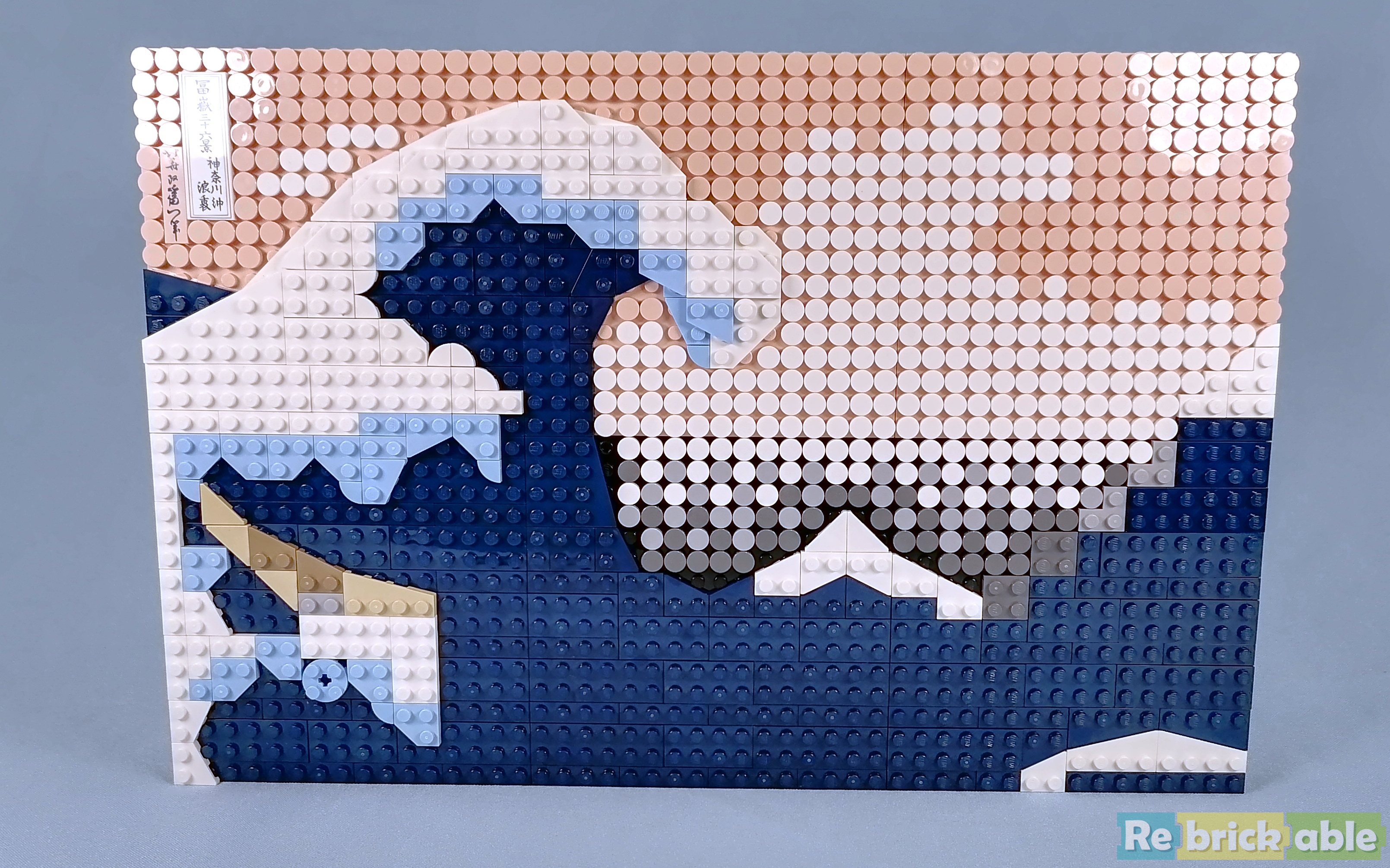 LEGO Art 31208 Hokusai: The Great Wave - LEGO Speed Build Review 