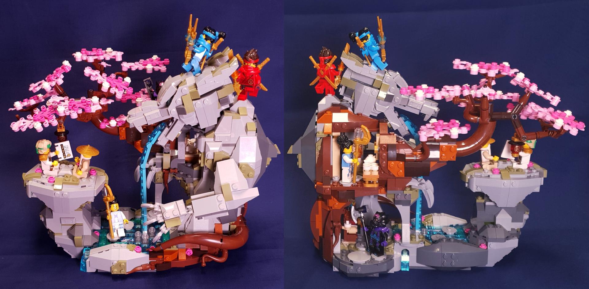 りなん LEGO Ninjago Dragons Rising Dragon Stone Shrine Toys 71819