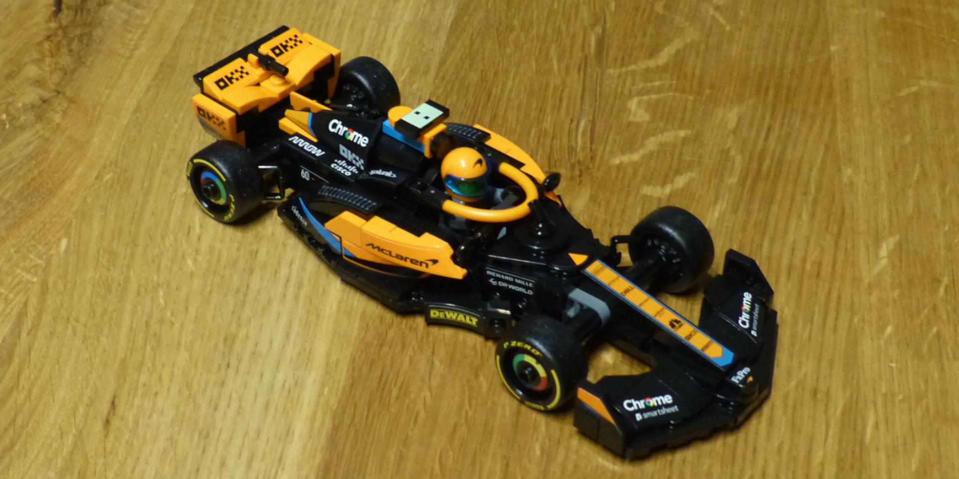 Review: 76919-1 McLaren Formula 1 Car﻿ | Rebrickable - Build