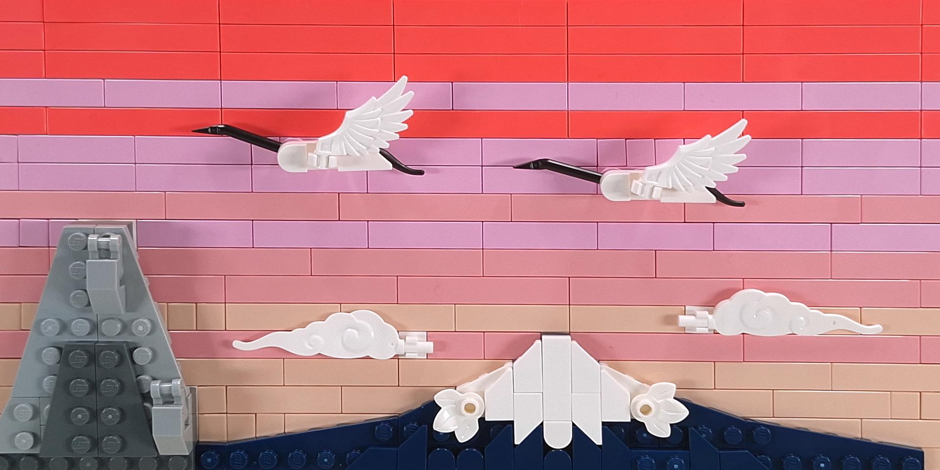 Review: 31218-1 - Japanese Cherry Blossom Landscape | Rebrickable