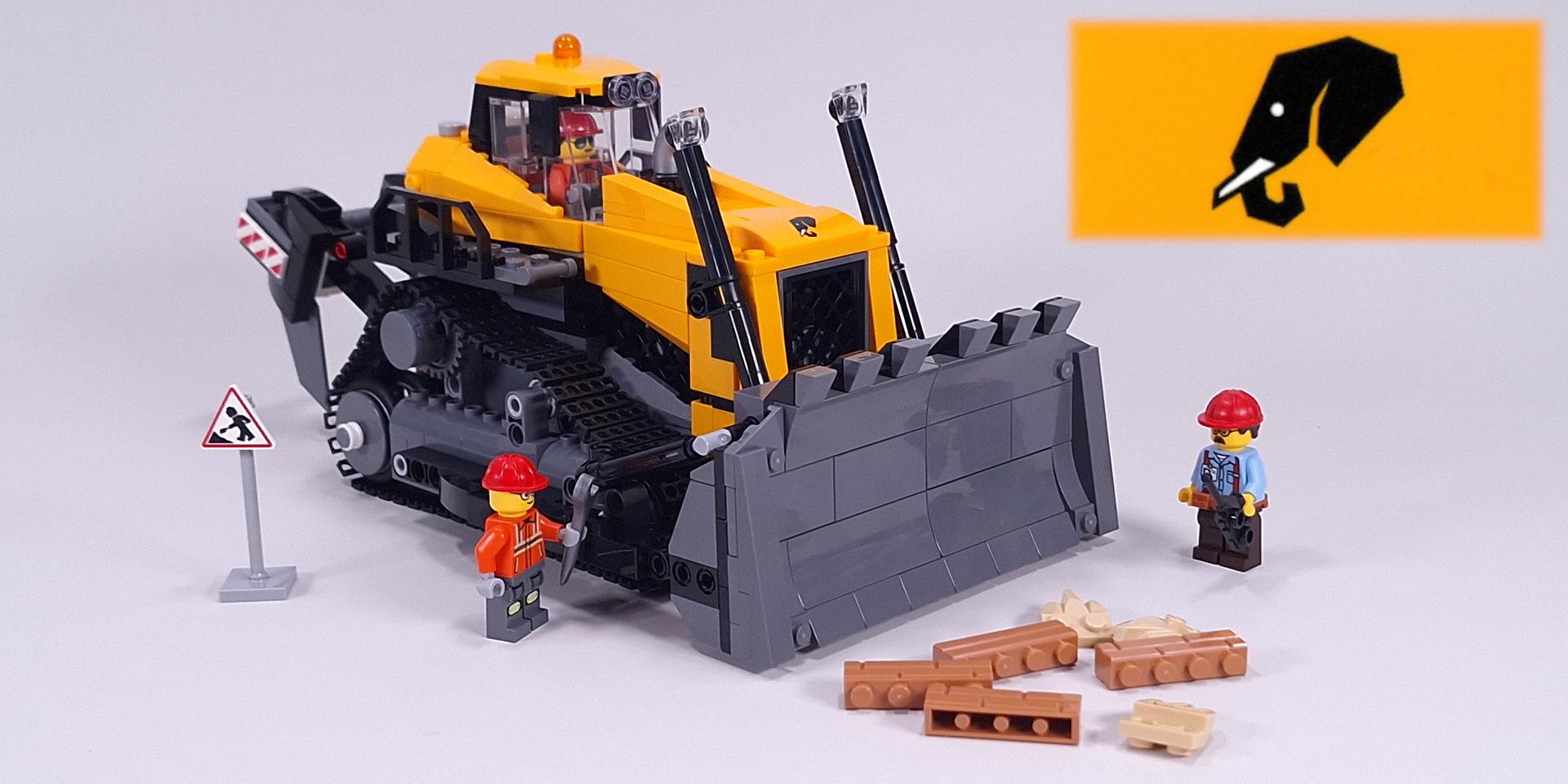Review: 60466-1 - Yellow Bulldozer | Rebrickable - Build with LEGO