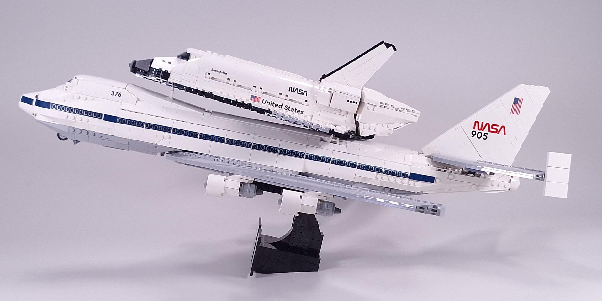 Review: 10360-1 - Shuttle Carrier Aircraft | Rebrickable - Build with LEGO