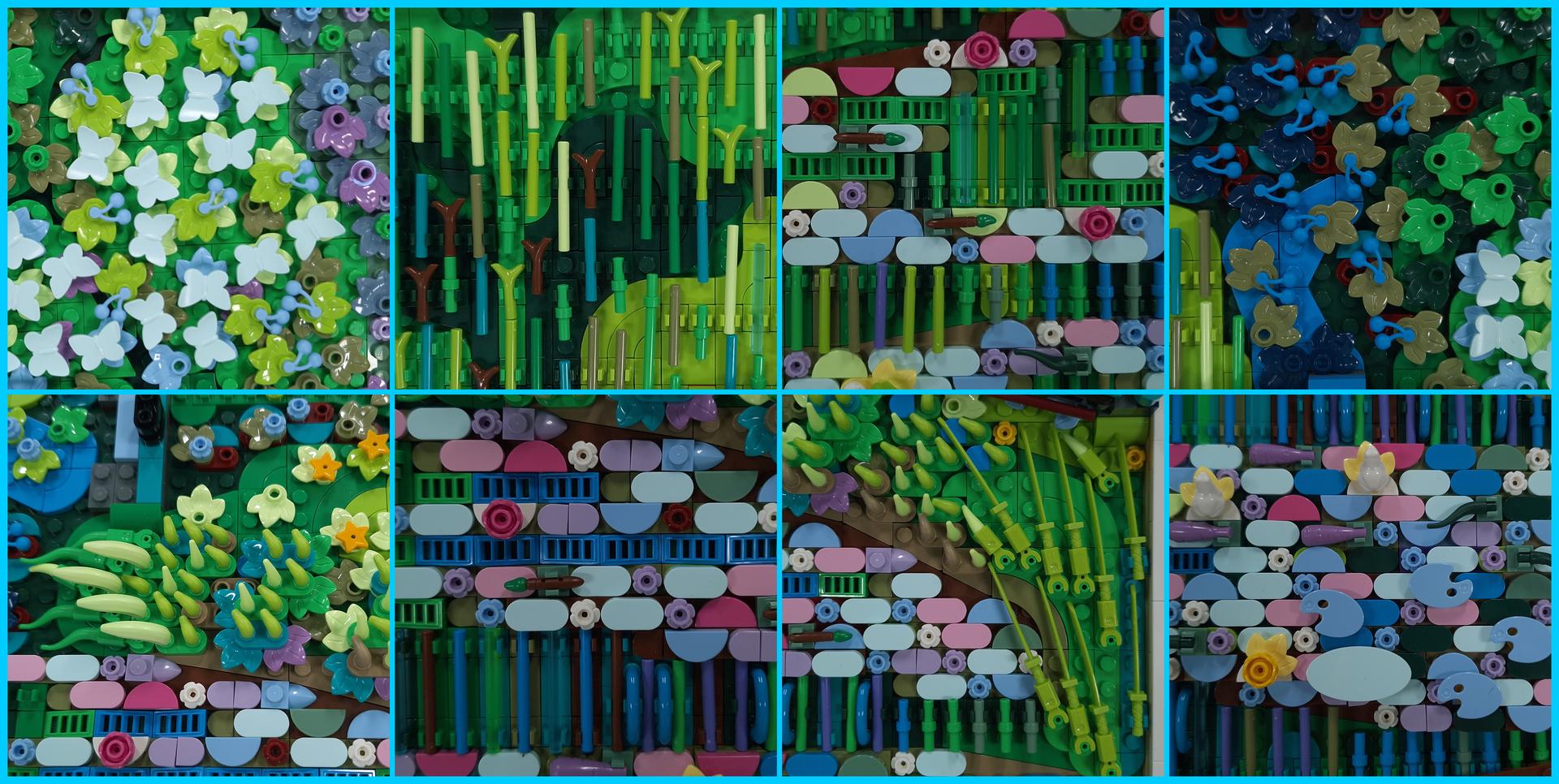 Review: 31220-1 - Claude Monet – Bridge over a Pond of Water Lilies