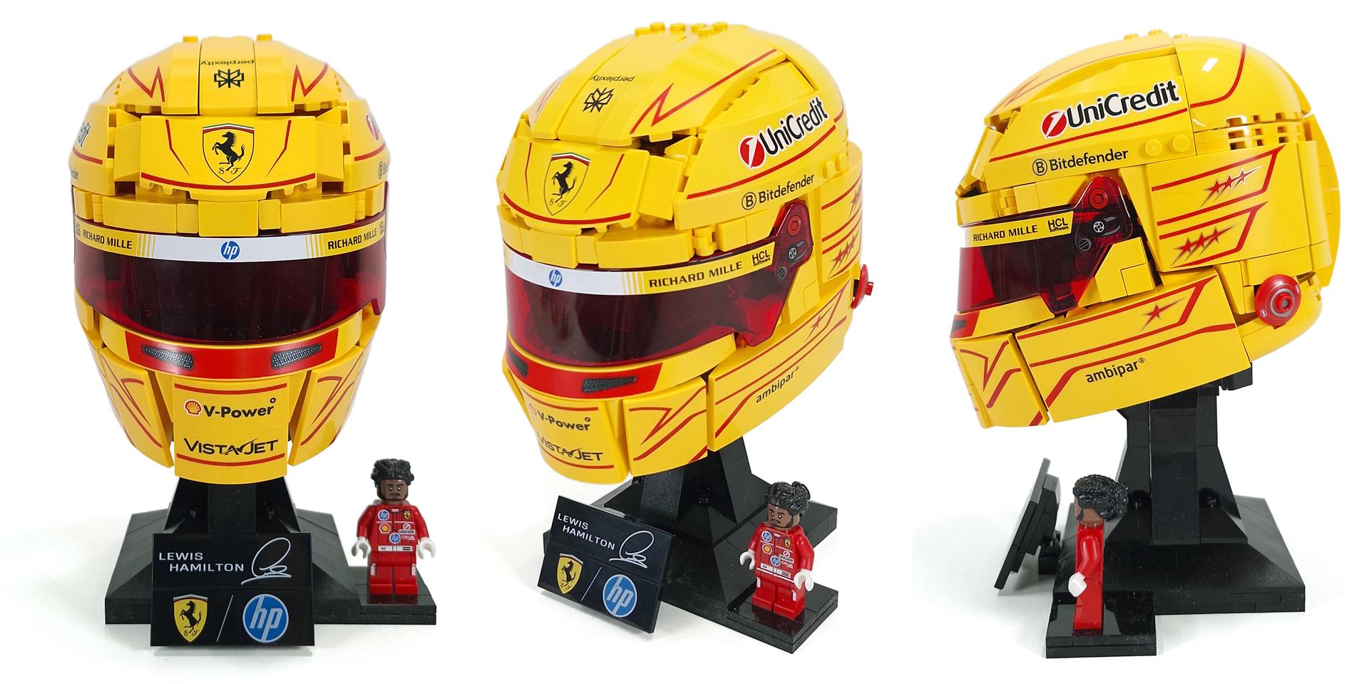 Review: 43022-1 - Scuderia Ferrari HP Lewis Hamilton Helmet